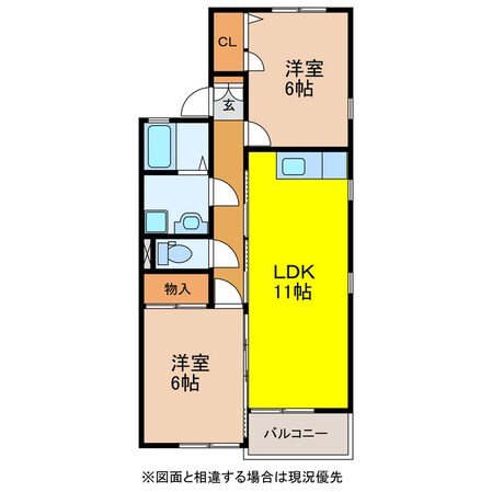 コーポＬｅｉの物件間取画像